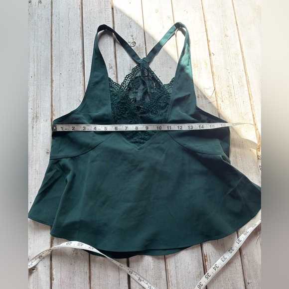 Reset by Jane | Dark Green Lace Camisole | Flowy Tank | S 💚✨ - Picture 4 of 9